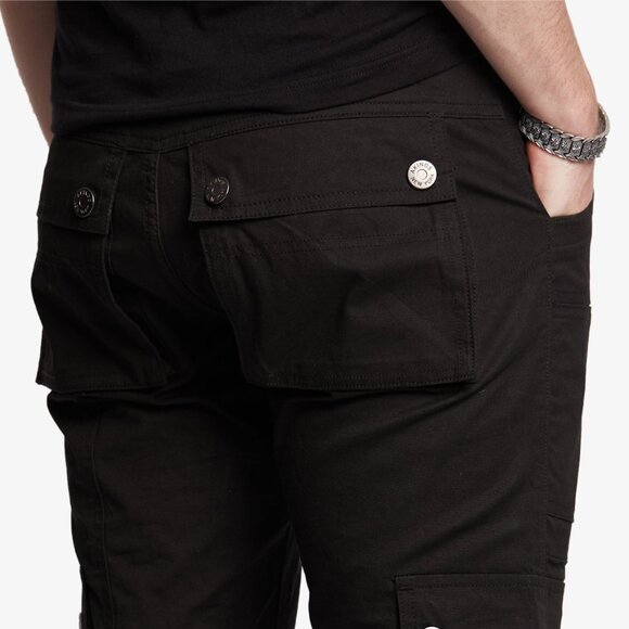 AKINGS Canvas Cargo Snap Pants - Picture 8 of 8